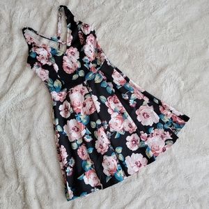 Black Floral Dress